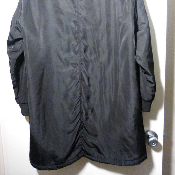 Cherish Mid length Black Zip Up Jacket - Picture 8 of 15